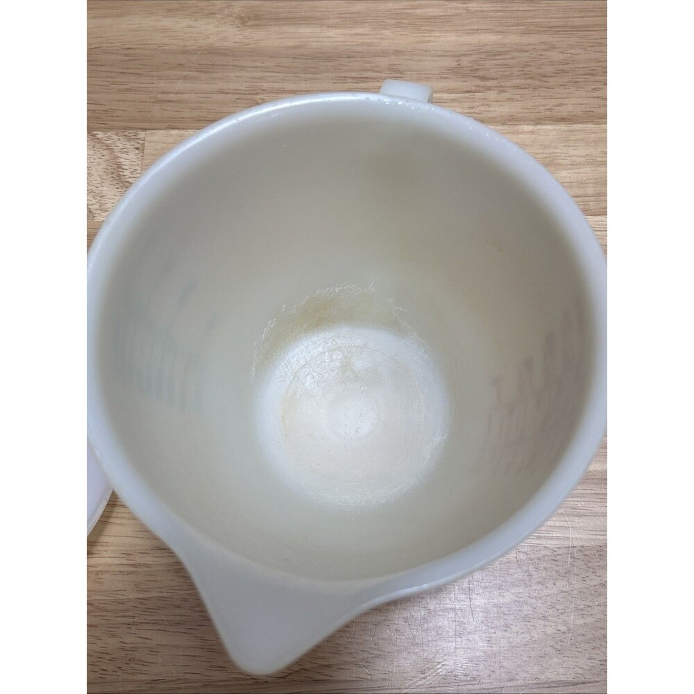 Vintage 1977 Tupperware #1288 Mix N Store 4-Cup Measuring Pitcher w/ Lid, Cap - Picture 6 of 11